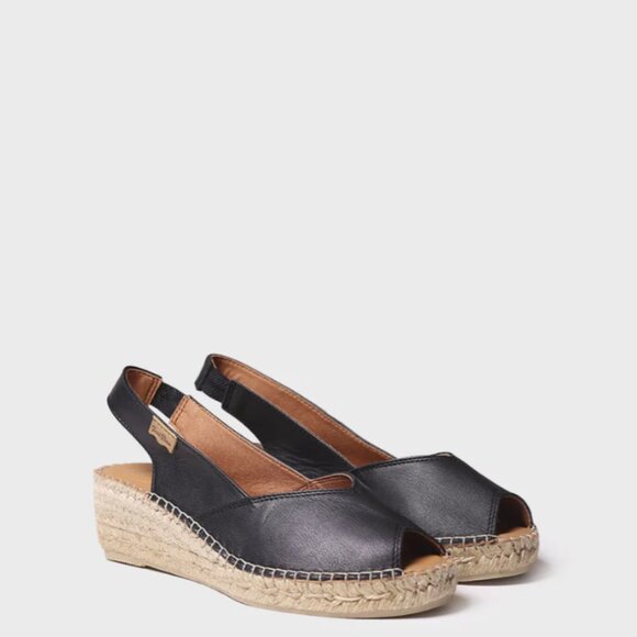 Toni Pons Wedge espadrilles in leather - BERNIA - Picture 2 of 2